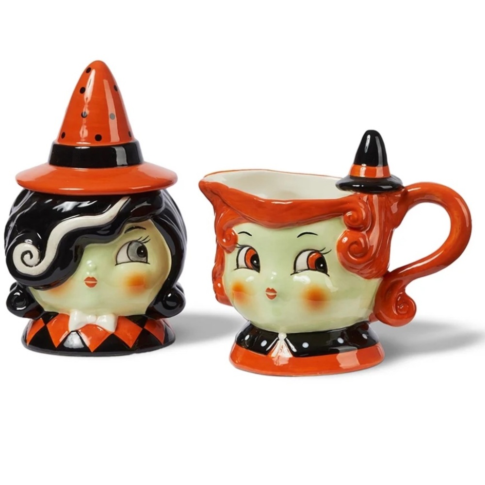Johanna ParkerWitch Creamer and Sugar Set